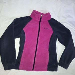 Columbia zip-up (youth M/10-12)
